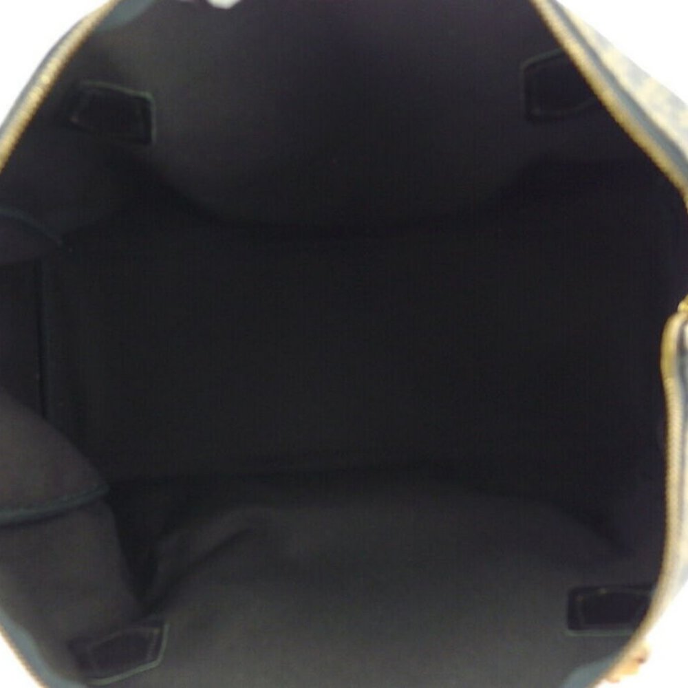 DIOR Boston bag Trotter beige PVC ~ leather Authentic used - Picture 6 of 7